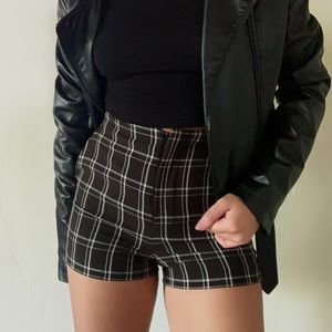 Plaid Shorts